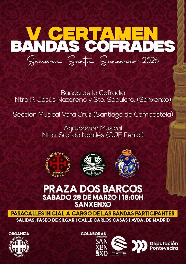 Semana Santa (2026) en Sanxenxo