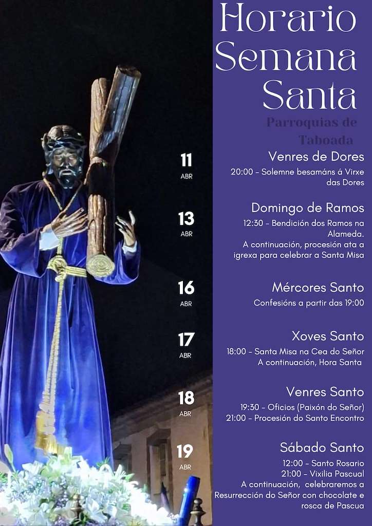 Semana Santa (2025) en Taboada