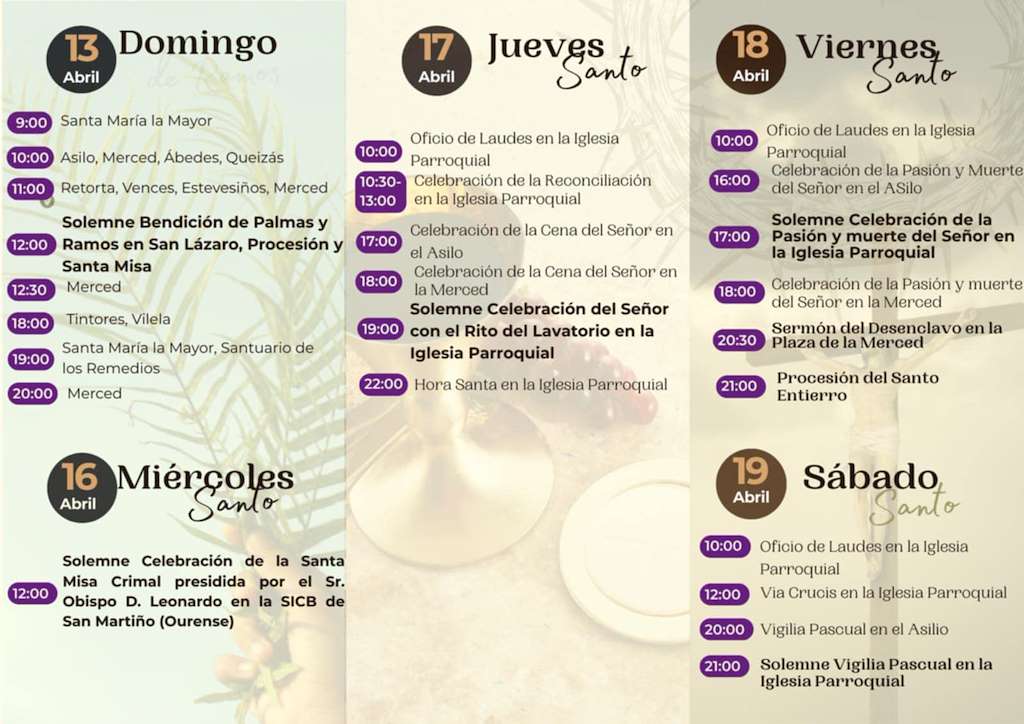 Semana Santa  en Verín