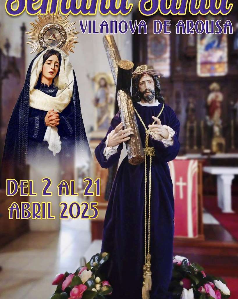 Semana Santa (2025) en Vilanova de Arousa