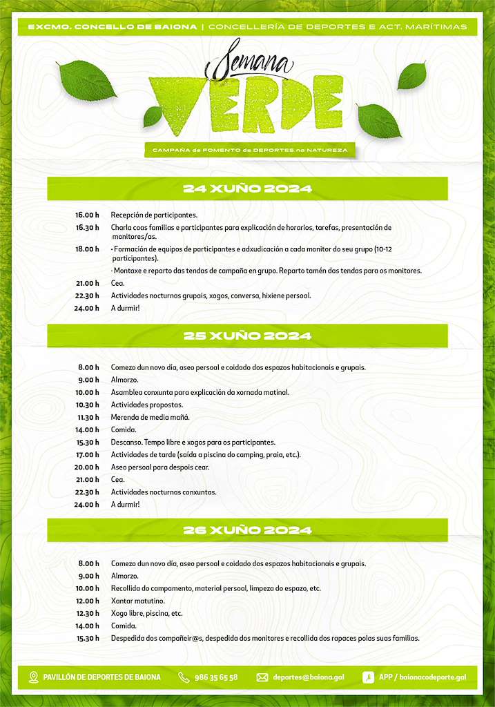 Semana Verde en Baiona