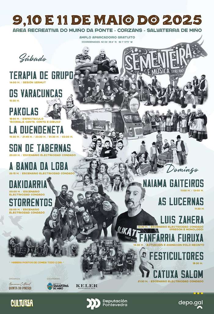 XVII Sementeira e Música (2025) en Salvaterra do Miño