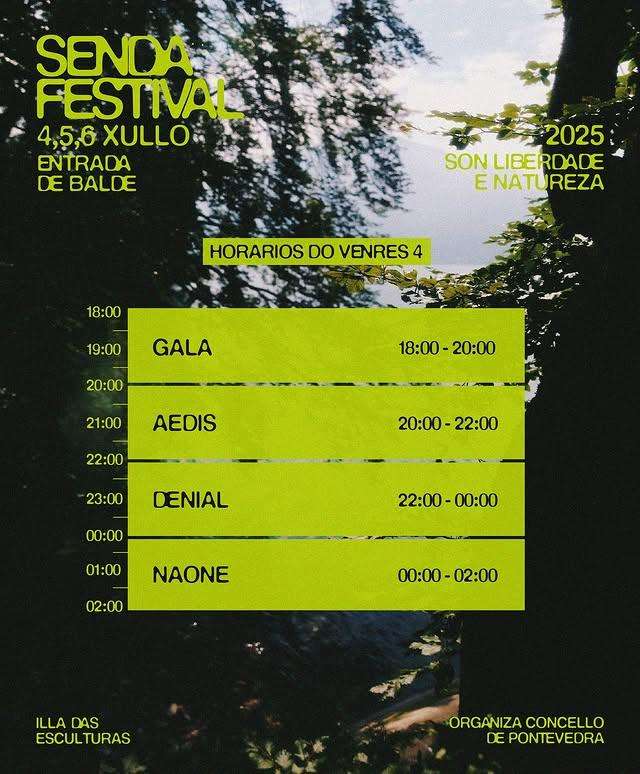 Senda Festival en Pontevedra