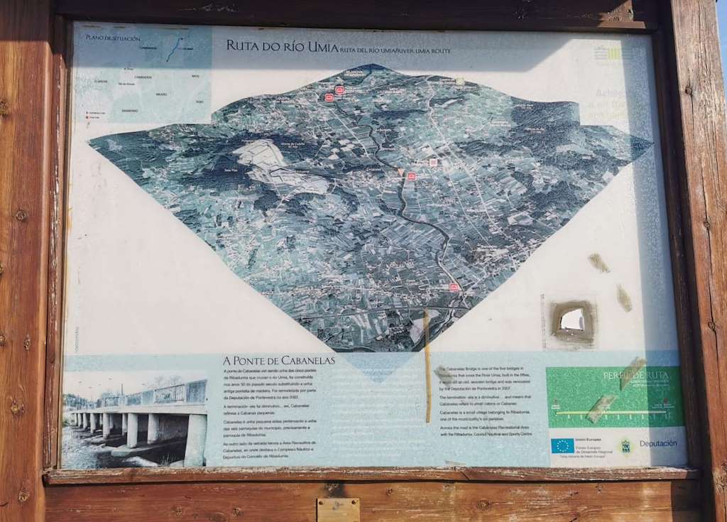 Senda Fluvial del Río Umia en Ribadumia