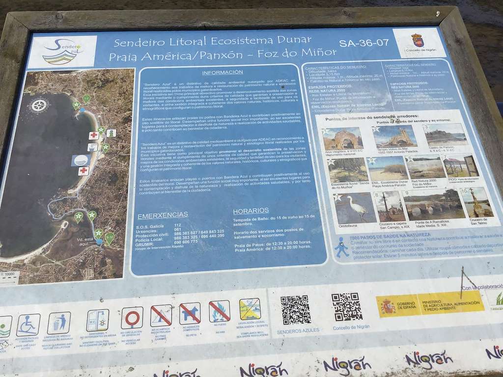 Senda Litoral A Ramallosa - Monteferro en Nigrán