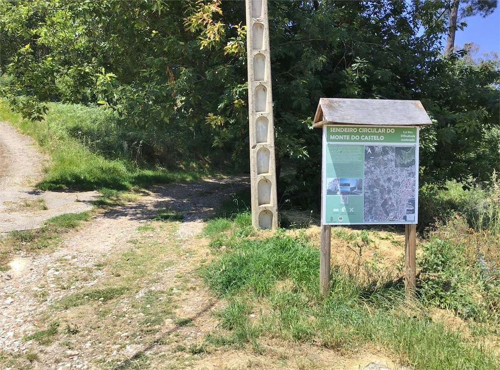 Sendeiro do Monte Castelo en Cangas de Morrazo