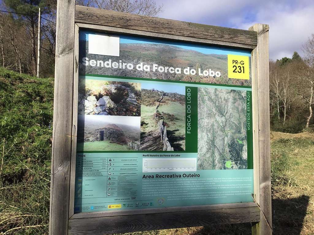 Sendeiro Forca do Lobo en Covelo