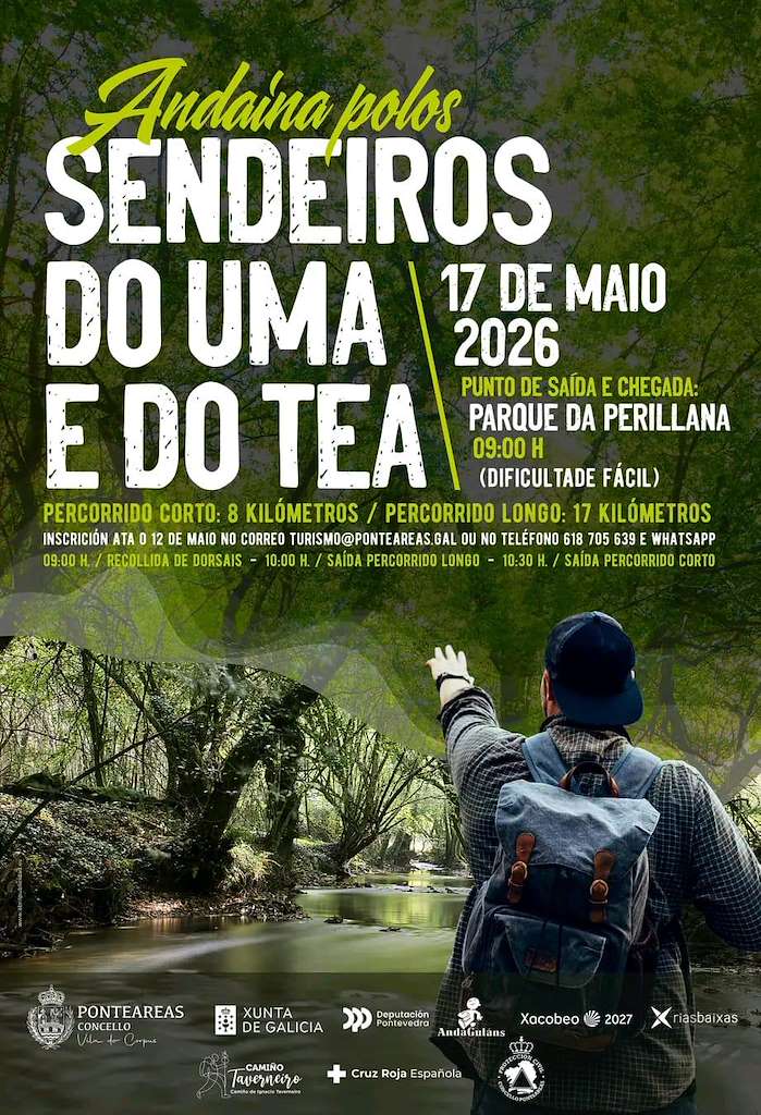 Sendeiros do Uma e do Tea (2026) en Ponteareas