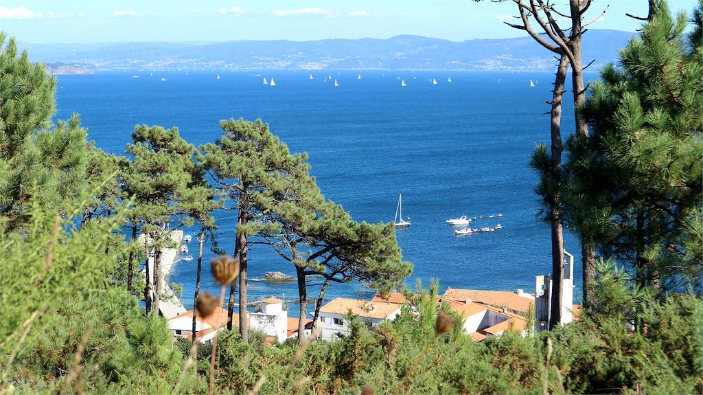 Senderismo en A Illa de Ons en Bueu