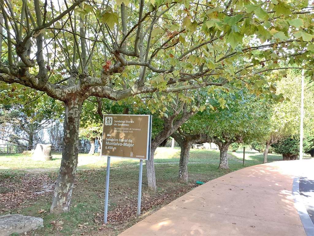 Sendero Litoral Montalvo-Major en Sanxenxo