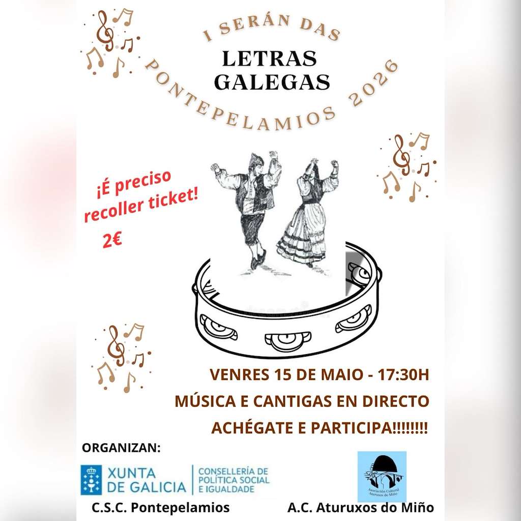 I Serán das Letras Galegas (2026) en Ourense