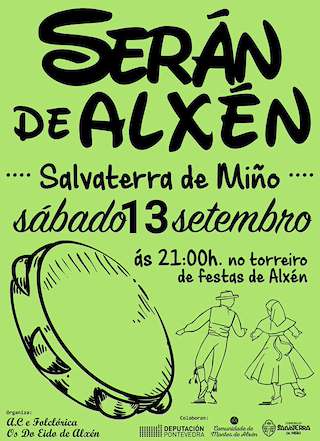 Fechas, información, programa, cartel, imágenes, mapa y ubicación de XI Serán de Alxén  en  Salvaterra do Miño