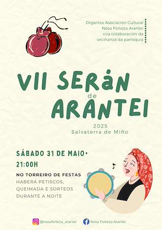 Fechas, información, programa, cartel, imágenes, mapa y ubicación de VII Serán de Arantei  en  Salvaterra do Miño