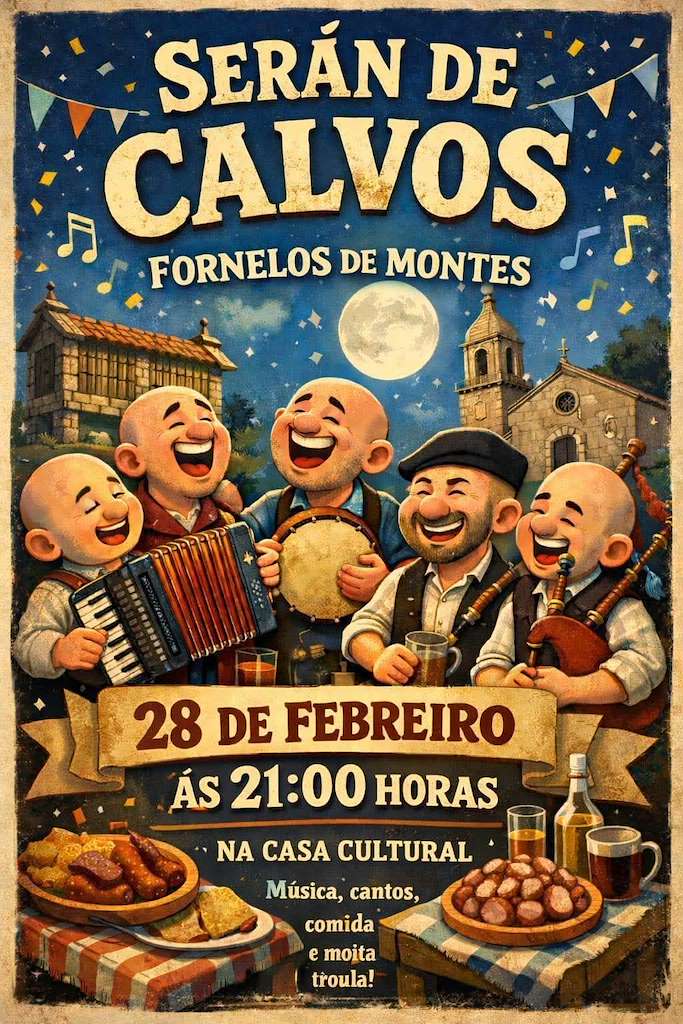 Serán de Calvos en Fornelos de Montes