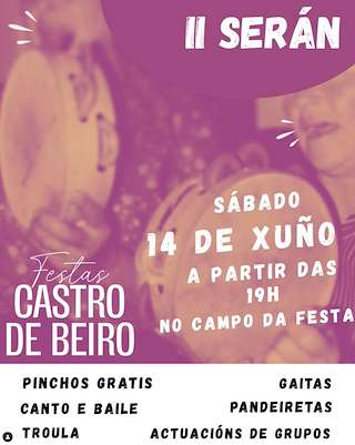 Fechas, información, programa, cartel, imágenes, mapa y ubicación de II Serán de Castro de Beiro  en  Ourense