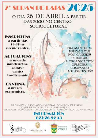 Fechas, información, programa, cartel, imágenes, mapa y ubicación de VII Serán de Laias  en  Cenlle