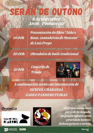 Fechas, información, programa, cartel, imágenes, mapa y ubicación de Serán de Outono de Arcos (2025) en Ponteareas