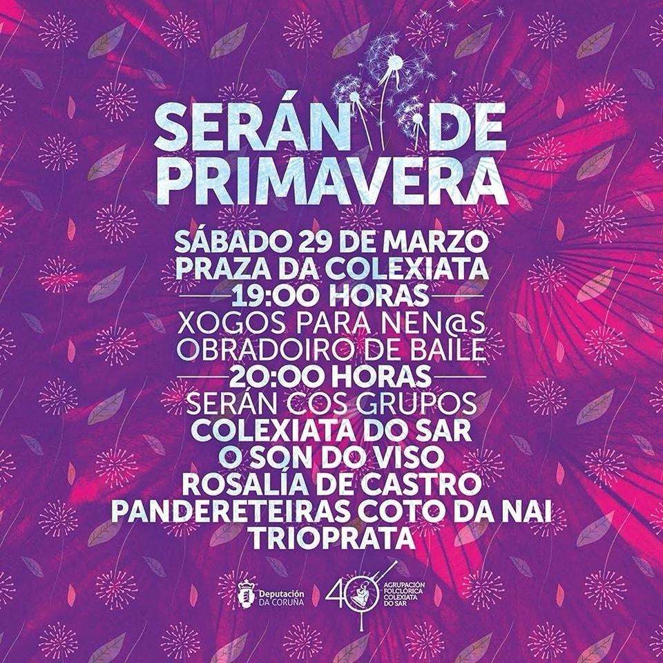 Serán de Primavera en Santiago de Compostela