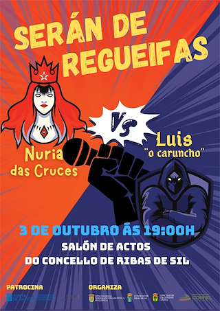 Fechas, información, programa, cartel, imágenes, mapa y ubicación de Serán de Regueifas (2025)  en  Ribas de Sil