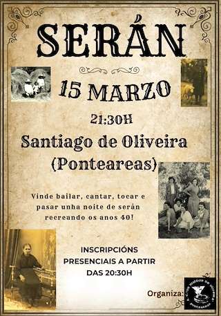 Fechas, información, programa, cartel, imágenes, mapa y ubicación de Serán de Santiago de Oliveira   en  Ponteareas