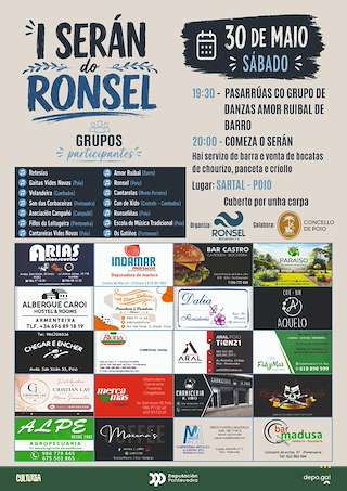 Fechas, información, programa, cartel, imágenes, mapa y ubicación de I Serán do Ronsel (2026)  en  Poio
