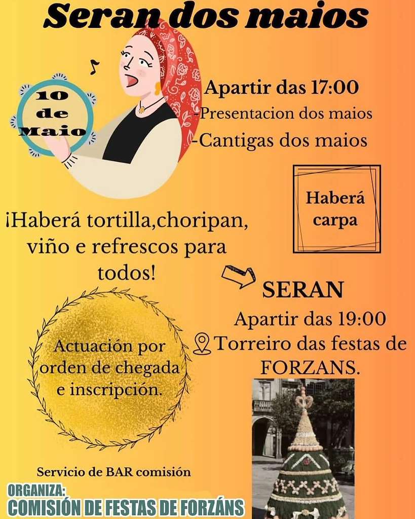 Serán dos Maios de Forzáns en Ponte Caldelas