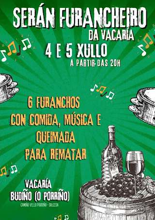 Fechas, información, programa, cartel, imágenes, mapa y ubicación de Serán Furancheiro da Vacaría  en  O Porriño
