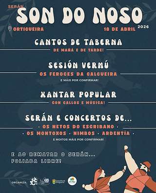 Fechas, información, programa, cartel, imágenes, mapa y ubicación de IX Serán Son do Noso (2026) en Ortigueira