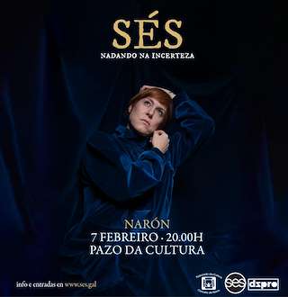 Fechas, información, programa, cartel, imágenes, mapa y ubicación de Sés en Concerto - Nadando na Incerteza (2026)  en  Narón