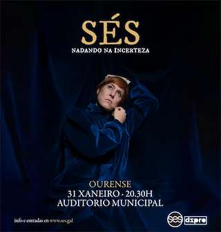 Fechas, información, programa, cartel, imágenes, mapa y ubicación de Sés en Concerto - Nadando na Incerteza (2026)  en  Ourense