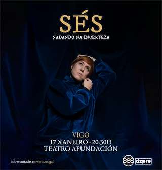 Fechas, información, programa, cartel, imágenes, mapa y ubicación de Sés en Concerto - Nadando na Incerteza (2026)  en  Vigo