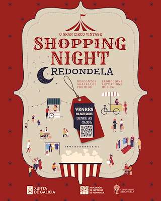Fechas, información, programa, cartel, imágenes, mapa y ubicación de Shopping Night  en  Redondela