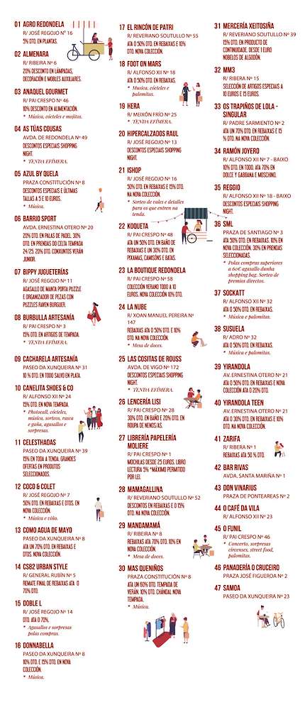 Shopping Night en Redondela