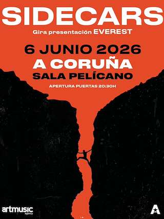 Fechas, información, programa, cartel, imágenes, mapa y ubicación de Sidecars - Everest (2026)  en  A Coruña