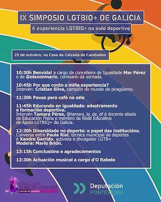Fechas, información, programa, cartel, imágenes, mapa y ubicación de IX Simposio Internacional LGTBIQ+ de Galicia (2025)  en  Cambados