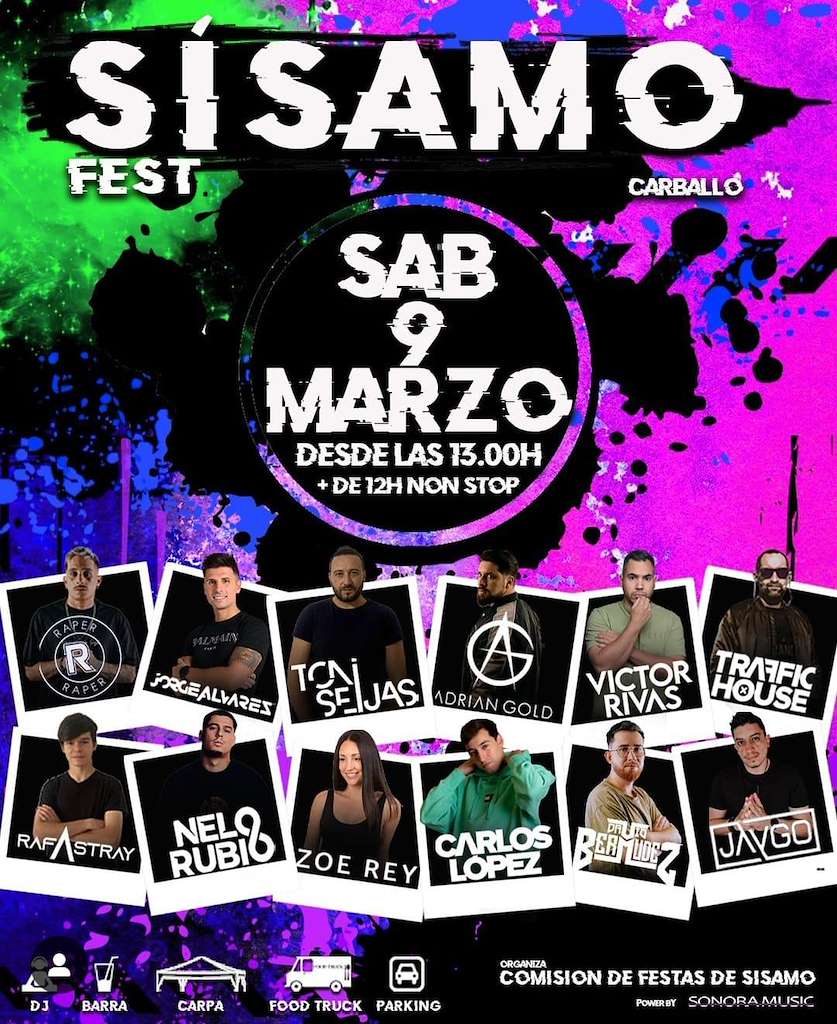 Sisamo Fest en Carballo