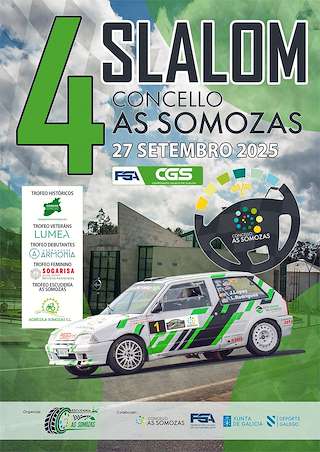 Fechas, información, programa, cartel, imágenes, mapa y ubicación de IV Slalom  en  As Somozas