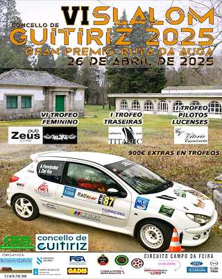 Fechas, información, programa, cartel, imágenes, mapa y ubicación de VI Slalom Guitiriz