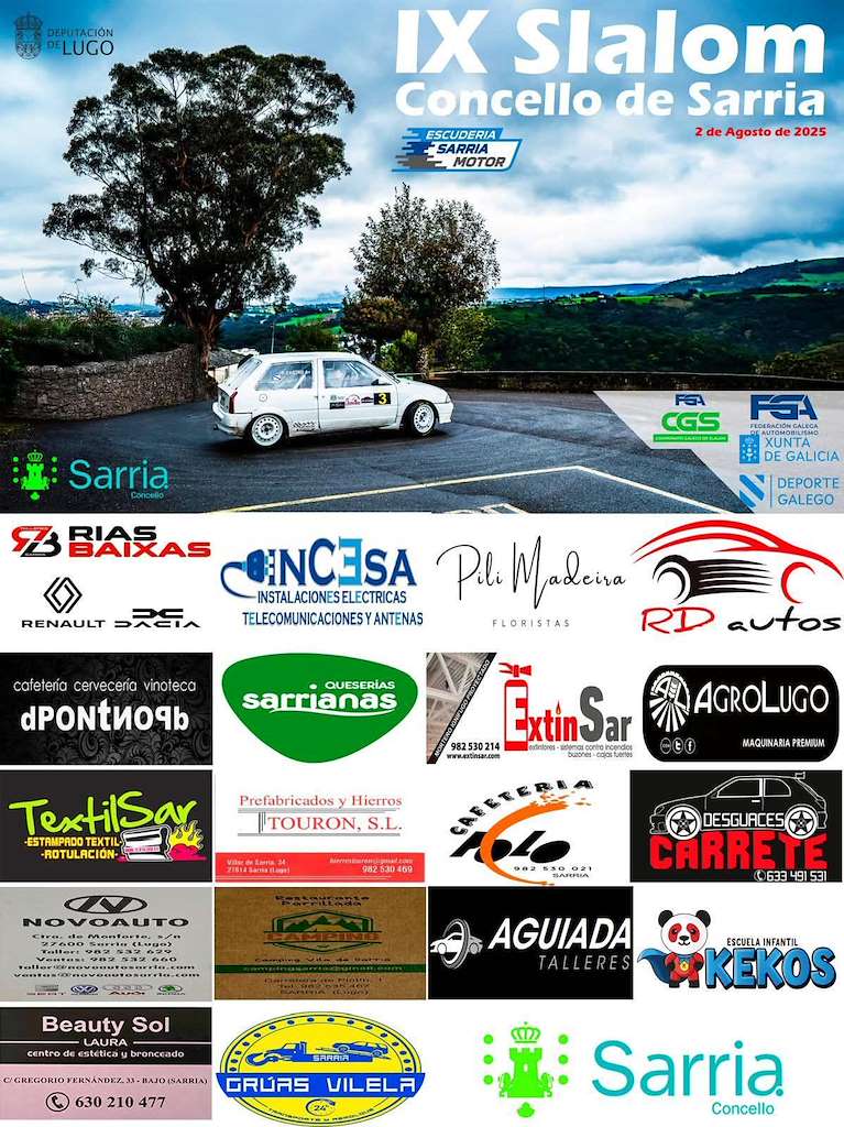 IX Slalom (2025) en Sarria