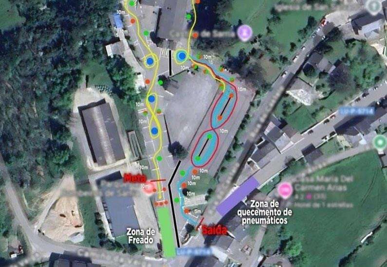 IX Slalom (2025) en Sarria