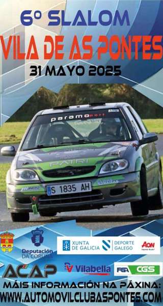 Fechas, información, programa, cartel, imágenes, mapa y ubicación de VI Slalom Vila de As Pontes