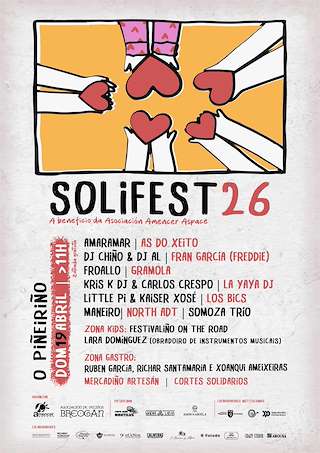 Fechas, información, programa, cartel, imágenes, mapa y ubicación de Solifest (2026) en Vilagarcía de Arousa