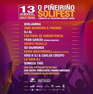 Fechas, información, programa, cartel, imágenes, mapa y ubicación de Solifest  en  Vilagarcía de Arousa
