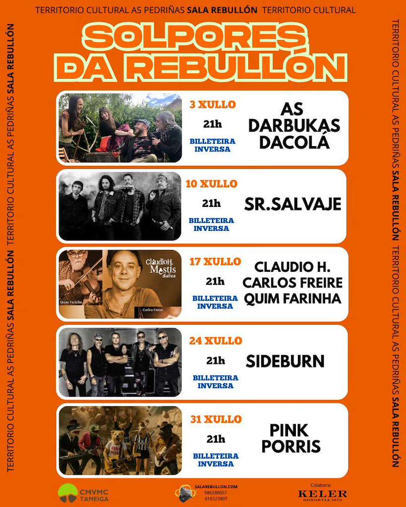 Solpores da Rebullón (2025) en Mos