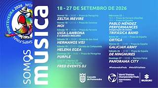 Fechas, información, programa, cartel, imágenes, mapa y ubicación de Somos Música (2026)  en  Pontevedra