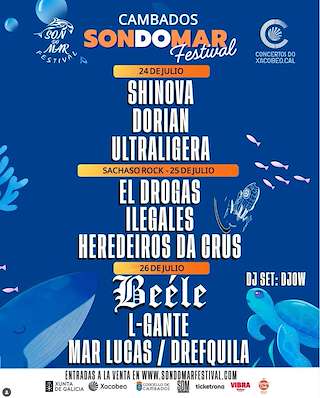 Fechas, información, programa, cartel, imágenes, mapa y ubicación de Son do Mar Festival  en  Cambados