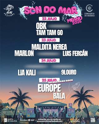 Fechas, información, programa, cartel, imágenes, mapa y ubicación de Son do Mar Festival (2026)  en  Meaño
