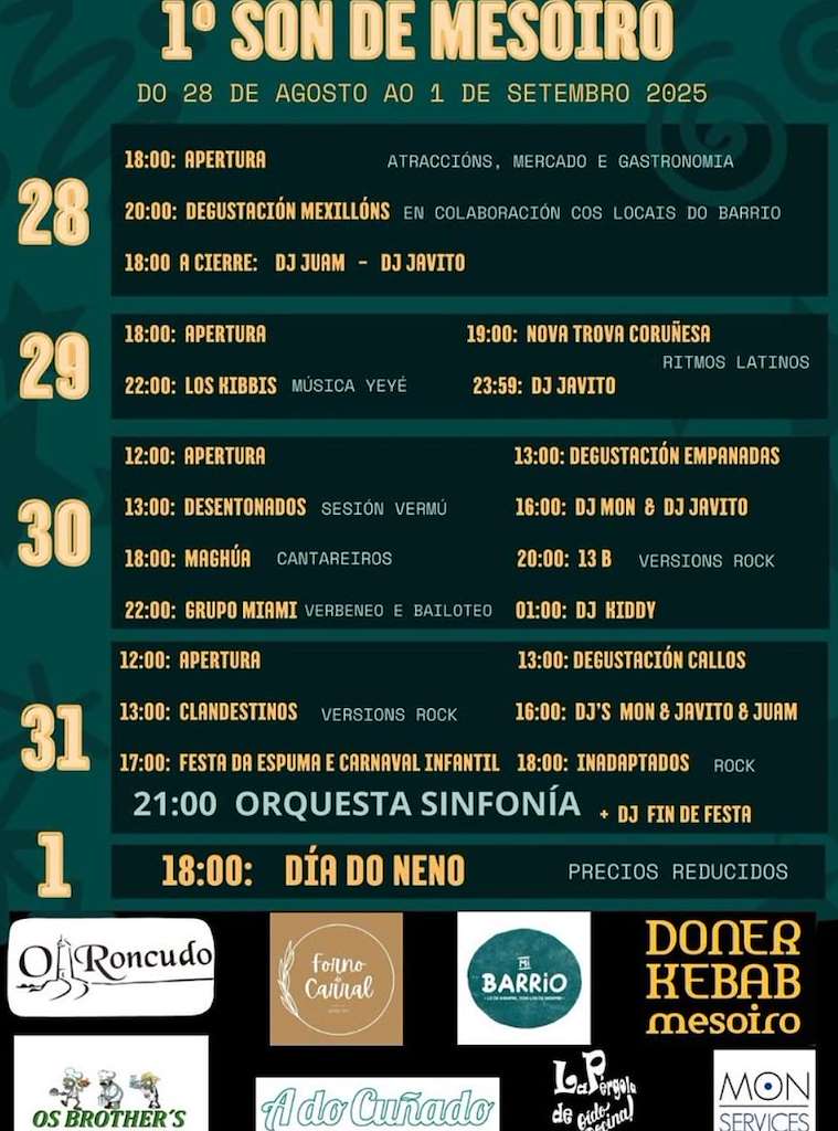 I Son do Mesoiro (2025) en A Coruña