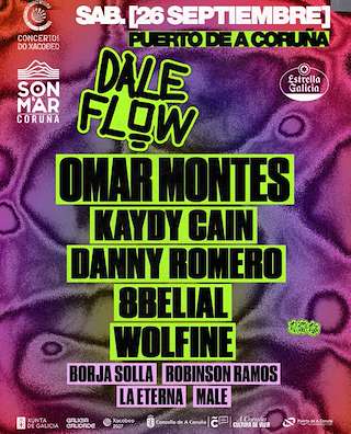 Fechas, información, programa, cartel, imágenes, mapa y ubicación de Son & Mar - Dale Flow (2026)  en  A Coruña