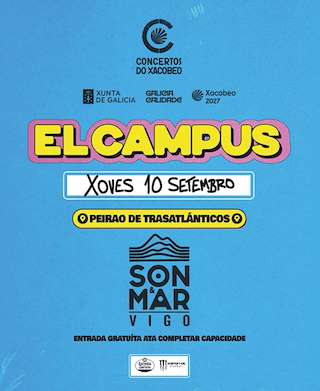 Fechas, información, programa, cartel, imágenes, mapa y ubicación de Son & Mar - El Campus (2026)  en  Vigo